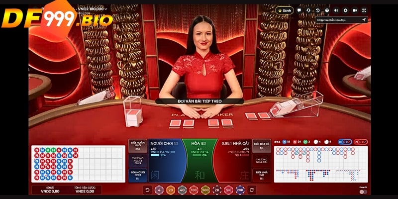 Bàn cược casino Baccarat tại nhà cái